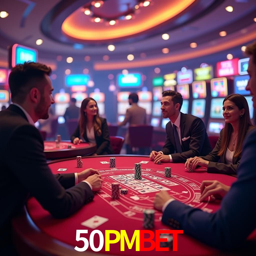 A Experiência Imersiva dos Cassinos Ao Vivo no 50PMBET